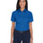 Harriton Women's Easy Blend™ Short Sleeve Twill Dress Shirt with Stain - Release - Harriton M500SW French Blue XS