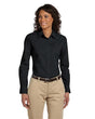 Harriton Women's Essential Poplin - Harriton M510W Black M