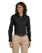 Harriton Women's Essential Poplin - Harriton M510W Black M