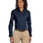 Harriton Women's Essential Poplin - Harriton M510W Navy S