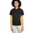 Harriton Women's Flash IL Colorblock Shirt - Harriton M586W Black/ Sunray Yellow XS