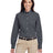 Harriton Women's Foundation Cotton Twill Shirt with Teflon - Harriton M581W Dark Charcoal XS