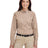 Harriton Women's Foundation Cotton Twill Shirt with Teflon - Harriton M581W Khaki XS