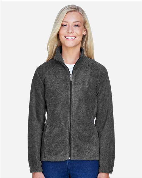 Harriton Women's Full - Zip Fleece - Harriton M990W Charcoal XS