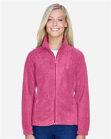 Harriton Women's Full - Zip Fleece - Harriton M990W Charity Pink XS