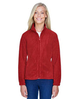 Harriton Women's Full - Zip Fleece - Harriton M990W Red XS