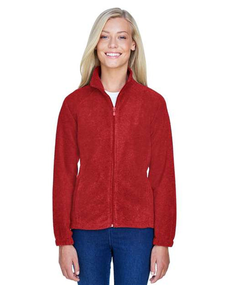 Harriton Women's Full - Zip Fleece - Harriton M990W Red XS