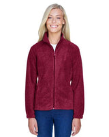 Harriton Women's Full - Zip Fleece - Harriton M990W Wine XS