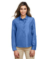 Harriton Women's Key West Performance Staff Shirt - Harriton M580LW Pool Blue XS