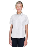Harriton Women's Key West Short Sleeve Performance Staff Shirt - Harriton M580W White XS