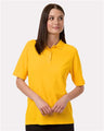 Harriton Women's Maverick CVC Pique Polo - Harriton M105W Sunray Yellow XS