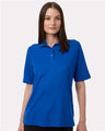 Harriton Women's Maverick CVC Pique Polo - Harriton M105W True Royal XS