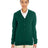 Harriton Women's Pilbloc V - Neck Button Cardigan Sweater - Harriton M425W Hunter XS