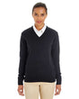 Harriton Women's Pilbloc V - Neck Sweater - Harriton M420W Black XS