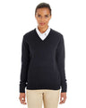 Harriton Women's Pilbloc V - Neck Sweater - Harriton M420W Black XS