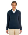 Harriton Women's Pilbloc V - Neck Sweater - Harriton M420W Dark Navy XS