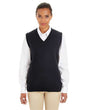 Harriton Women's Pilbloc™ V - Neck Sweater Vest - Harriton M415W Black XS