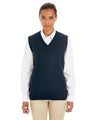 Harriton Women's Pilbloc™ V - Neck Sweater Vest - Harriton M415W Dark Navy XS