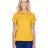 Harriton Women's Polyester Jersey Polo - Harriton M315W Gold S