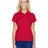 Harriton Women's Polyester Jersey Polo - Harriton M315W Red S