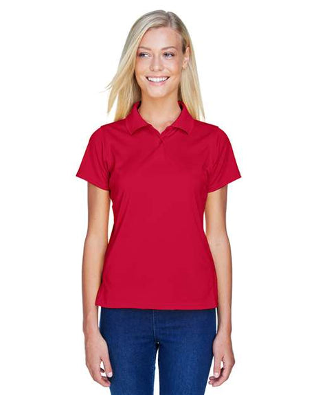 Harriton Women's Polyester Jersey Polo - Harriton M315W Red S