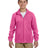 Harriton Youth Full - Zip Fleece - Harriton M990Y Charity Pink S