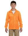 Harriton Youth Full - Zip Fleece - Harriton M990Y Safety Orange S