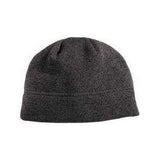 Heathered Knit Beanie. C917. Black Heather/Charcoal Beanies