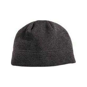 Heathered Knit Beanie. C917. Black Heather/Charcoal Beanies