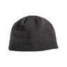 Heathered Knit Beanie. C917. Black Heather/Charcoal Beanies