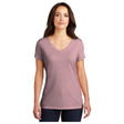 District® Women’s Perfect Tri® V-Neck Tee DM1350L - Heathered Lavender Women's District Heathered Lavender X-Small