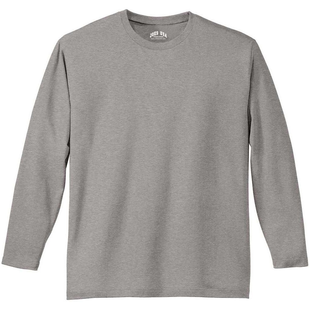 Mens Perfect Weight Long Sleeve Tee Joe's USA Mens Apparel