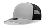 Decky 6 Panel Mid Profile Structured Cotton Blend Trucker | Decky 6021