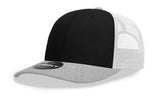 Decky 6 Panel Mid Profile Structured Cotton Blend Trucker | Decky 6021