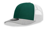 Decky 6 Panel Mid Profile Structured Cotton Blend Trucker | Decky 6021