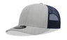 Decky 6 Panel Mid Profile Structured Cotton Blend Trucker | Decky 6021