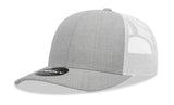 Decky 6 Panel Mid Profile Structured Cotton Blend Trucker | Decky 6021
