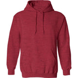 Wholesale Adult Hooded Sweatshirt - Heather Scarlet Sweatshirts/Fleece Joe's USA Heather Scarlet Small