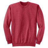 Heavy Blend Crewneck Sweatshirt-HeatherRed Sweatshirts/Fleece Joe's USA Heather Red S