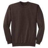 Heavy Blend Crewneck Sweatshirt Chocolate S Crewneck Sweatshirts