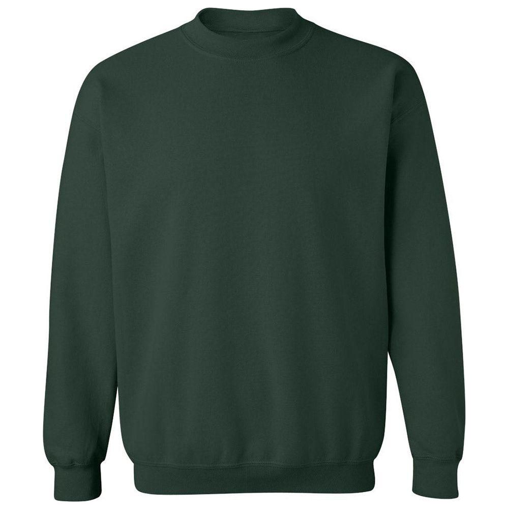 Heavy Blend Crewneck Sweatshirt Chocolate S Crewneck Sweatshirts