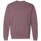 Heavy Blend Crewneck Sweatshirt Heather Maroon S Crewneck Sweatshirts