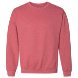 Heavy Blend Crewneck Sweatshirt Heather Maroon S Crewneck Sweatshirts