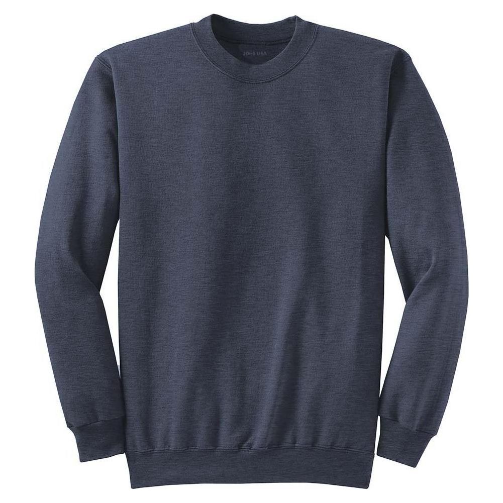 Heavy Blend Crewneck Sweatshirt Heather Navy S Crewneck Sweatshirts