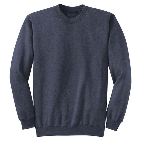 Heavy Blend Crewneck Sweatshirt Heather Navy S Crewneck Sweatshirts