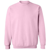 Heavy Blend Crewneck Sweatshirt Light Pink S Crewneck Sweatshirts
