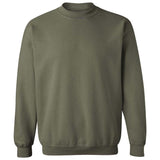 Heavy Blend Crewneck Sweatshirt Military Green S Crewneck Sweatshirts