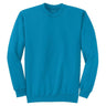 Heavy Blend Crewneck Sweatshirt Neon Blue S Crewneck Sweatshirts