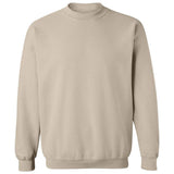 Heavy Blend Crewneck Sweatshirt Sand S Crewneck Sweatshirts