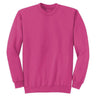 Heavy Blend Crewneck Sweatshirt Sangria S Crewneck Sweatshirts